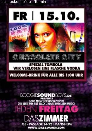 Chocolate City Werbeplakat