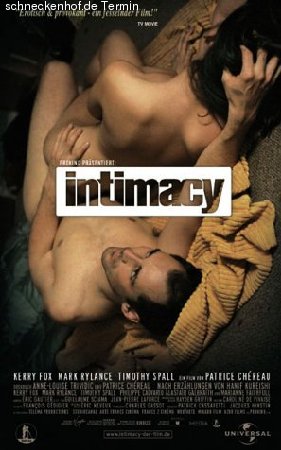 Intimacy Werbeplakat