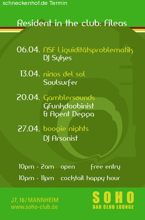 Ninos del Sol Werbeplakat