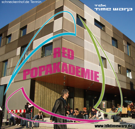 TDK Time Warp red Werbeplakat