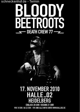 The Bloody Beetroots Werbeplakat