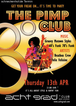 Pimp Club Werbeplakat