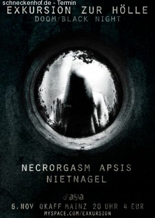 Exkursion zur Hölle Werbeplakat