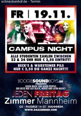 Campus party Werbeplakat