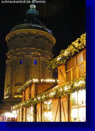 Mannheimer Weihnachtsmarkt Werbeplakat