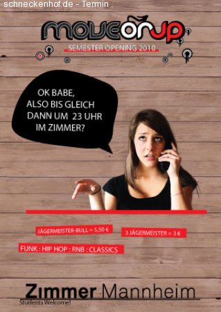 Move on up Werbeplakat