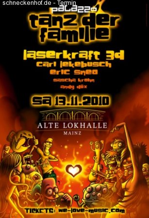 Tanz der Familie Werbeplakat