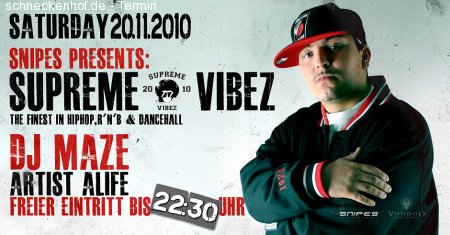 Supreme-Vibez Werbeplakat