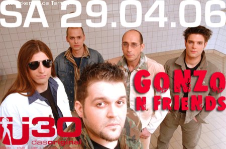Gonzo and Friends Live!!! Werbeplakat