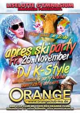 Apres Ski ABI-Party Werbeplakat