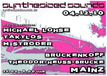 Die elektronische Brücke 04.12 Werbeplakat