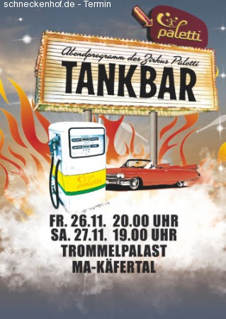 Tankbar Werbeplakat