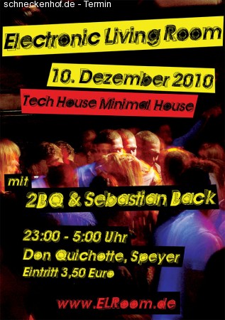 Electronic Living Room Werbeplakat