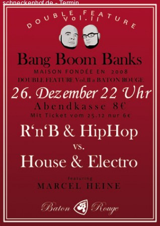 Bang Boom Banks Xmas Werbeplakat