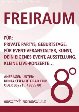 Freiraum Werbeplakat