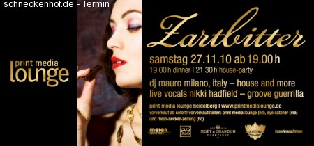 Zartbitter Werbeplakat