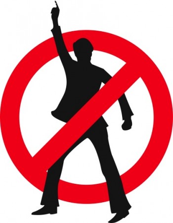 Tanzen Verboten Werbeplakat