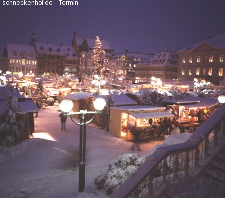Weihnachtsmarkt Landau Werbeplakat