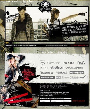 Fashion Circus Werbeplakat