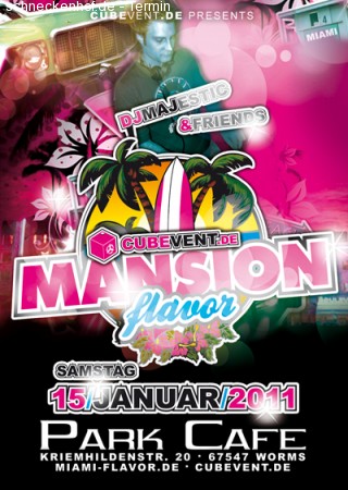 Mansion Flavor Werbeplakat