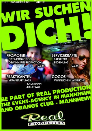 Mega Casting - Wir suchen dich Werbeplakat