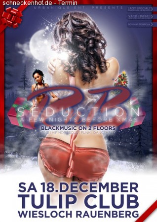 R'n'B Seduction pre x-mas Werbeplakat