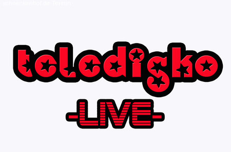 Teledisko - live -  Werbeplakat