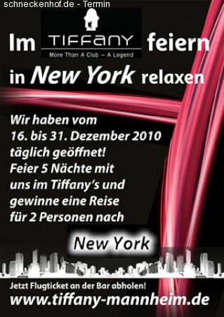 Heiligabend at Tiffany Werbeplakat
