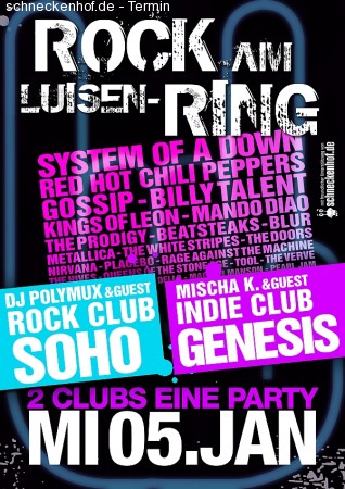 Rock am Luisenring Werbeplakat