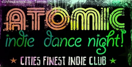 Atomic! Indie Dance Night Werbeplakat