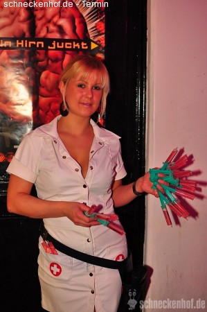 Dr. F's Housetherapie @ Praxis Werbeplakat