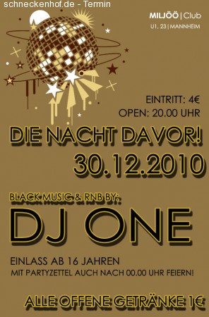 Die Nacht Davor! Werbeplakat