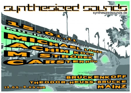 Die elektronische Brücke 15.01 Werbeplakat