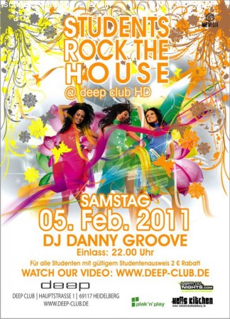 Students Rock the House Werbeplakat