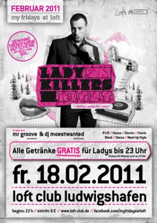 Lady Killers Night Werbeplakat