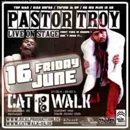 Pastor Troy Werbeplakat
