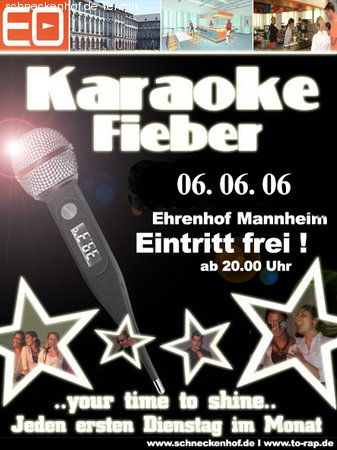 *KARAOKE Fieber-Das Original* Werbeplakat