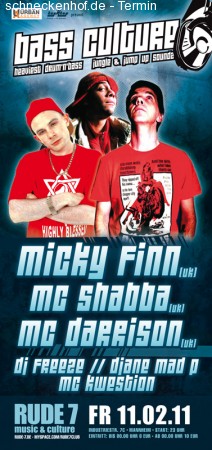 Bass Culture Werbeplakat