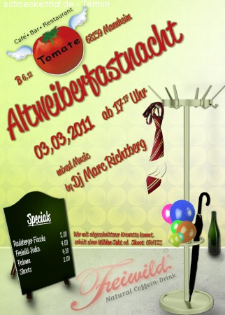 SchmuDo / Altweiberfastnacht Werbeplakat