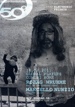 Global Players coming home Werbeplakat