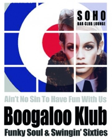 Boogaloo Klub - Revival Werbeplakat