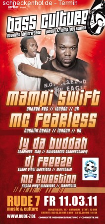 Bass Culture Werbeplakat