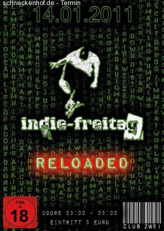 Indie-Freitag Reloaded Werbeplakat