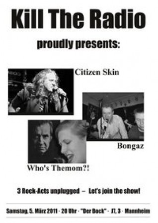 Kill The Radio! Werbeplakat