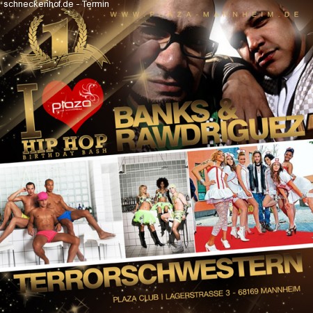 1YEAR - I Love Hip Hop Werbeplakat