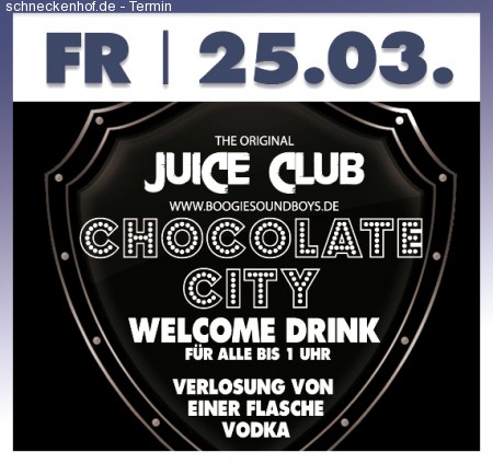 Chocolate City Werbeplakat