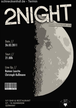 2Night Werbeplakat