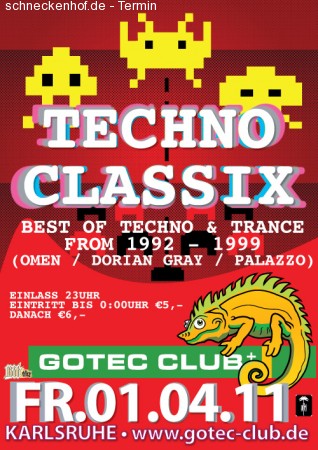 Techno Classics Werbeplakat