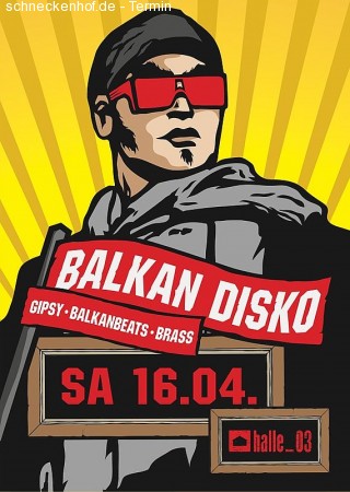 Balkan Disko Werbeplakat