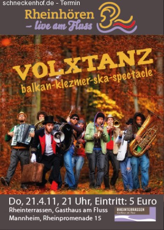 Volxtanz Werbeplakat